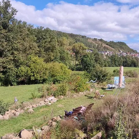 Im Igluzelt Im Privatgarten Mit Komfort Main-kinzig Campsite *