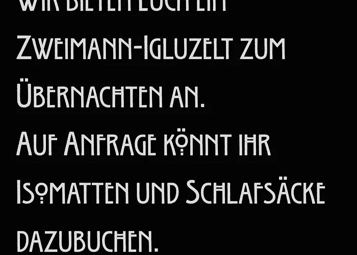 Campingplatz Im Igluzelt Im Privatgarten Mit Komfort Main-kinzig